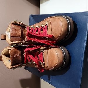 Cole Haan mens size 7 tan leather water resistant boots